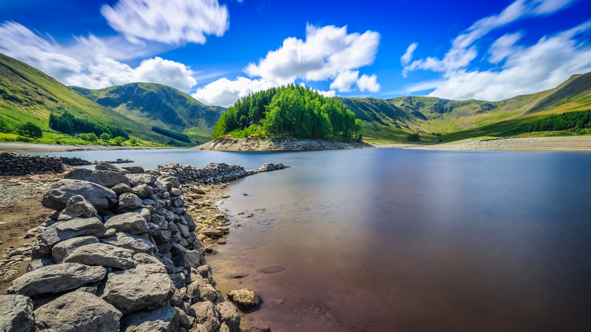 Haweswater Reservoir in The Lake District, Cumbria